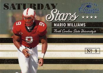 2007 Donruss Classics - Saturday Stars Platinum #SS-13 Mario Williams Front