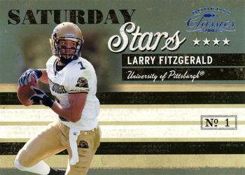 2007 Donruss Classics - Saturday Stars Platinum #SS-15 Larry Fitzgerald Front