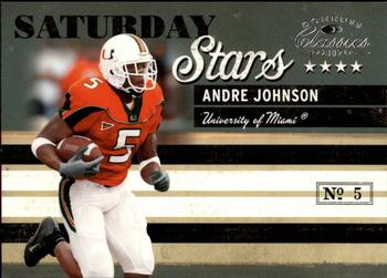 2007 Donruss Classics - Saturday Stars Silver #SS-17 Andre Johnson Front