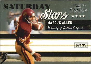 2007 Donruss Classics - Saturday Stars Silver #SS-25 Marcus Allen Front