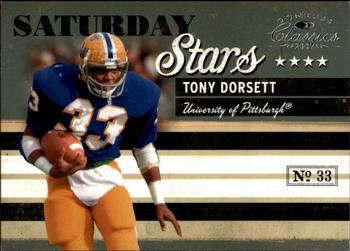 2007 Donruss Classics - Saturday Stars Silver #SS-30 Tony Dorsett Front