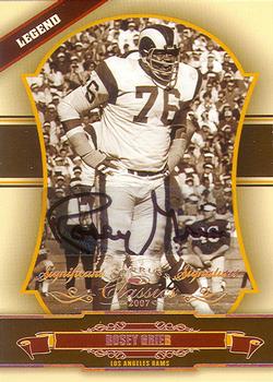 2007 Donruss Classics - Significant Signatures Gold #144 Rosey Grier Front