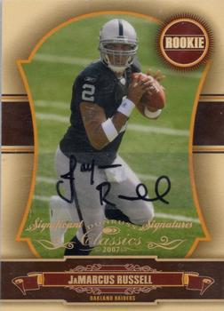 2007 Donruss Classics - Significant Signatures Gold #151 JaMarcus Russell Front