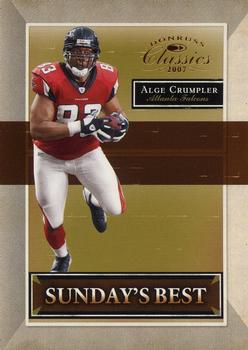 2007 Donruss Classics - Sunday's Best Bronze #SB-8 Alge Crumpler Front