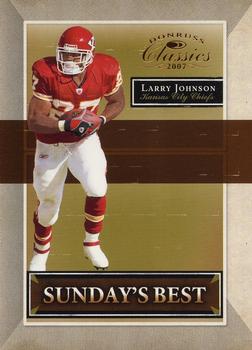 2007 Donruss Classics - Sunday's Best Bronze #SB-15 Larry Johnson Front
