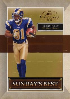 2007 Donruss Classics - Sunday's Best Bronze #SB-31 Torry Holt Front