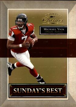 2007 Donruss Classics - Sunday's Best Gold #SB-3 Michael Vick Front