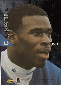 1998 Playoff Momentum SSD Hobby #80 Germane Crowell Back