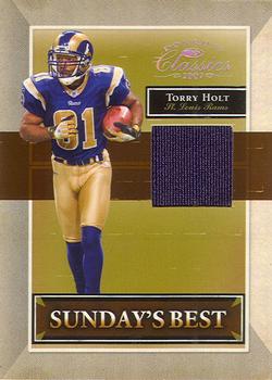 2007 Donruss Classics - Sunday's Best Jerseys #SB-31 Torry Holt Front