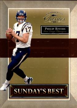 2007 Donruss Classics - Sunday's Best Silver #SB-17 Philip Rivers Front