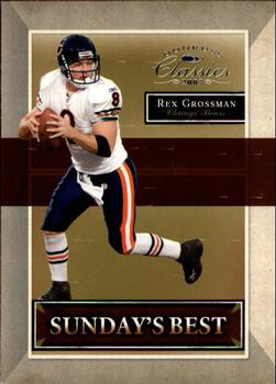 2007 Donruss Classics - Sunday's Best Silver #SB-30 Rex Grossman Front