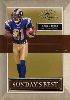 2007 Donruss Classics - Sunday's Best Silver #SB-31 Torry Holt Front