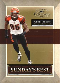 2007 Donruss Classics - Sunday's Best Silver #SB-38 Chad Johnson Front