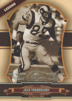 2007 Donruss Classics - Timeless Tributes Gold #124 Jack Youngblood Front