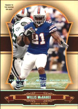 2007 Donruss Classics - Timeless Tributes Silver #13 Willis McGahee Front