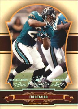 2007 Donruss Classics - Timeless Tributes Silver #47 Fred Taylor Front