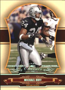 2007 Donruss Classics - Timeless Tributes Silver #72 Michael Huff Front