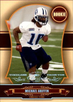 2007 Donruss Classics - Timeless Tributes Silver #217 Michael Griffin Front