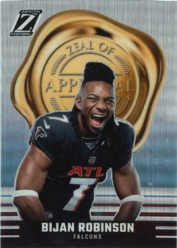 2023 Panini Zenith - Zeal of Approval #27 Bijan Robinson Front