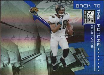 2007 Donruss Elite - Back to the Future Blue #BTF-2 Fred Taylor / Maurice Jones-Drew Front