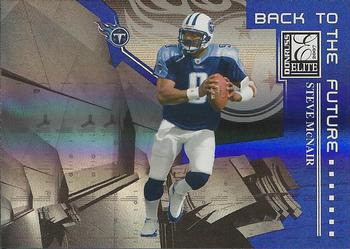 2007 Donruss Elite - Back to the Future Blue #BTF-4 Steve McNair / Vince Young Front