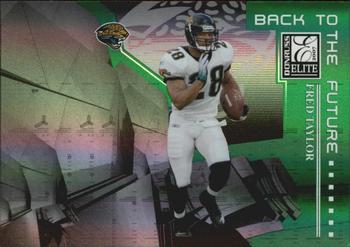 2007 Donruss Elite - Back to the Future Green #BTF-2 Fred Taylor / Maurice Jones-Drew Front