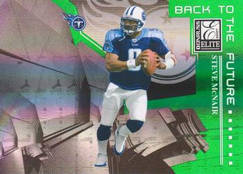 2007 Donruss Elite - Back to the Future Green #BTF-4 Steve McNair / Vince Young Front