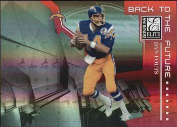 2007 Donruss Elite - Back to the Future Red #BTF-6 Dan Fouts / Philip Rivers Front