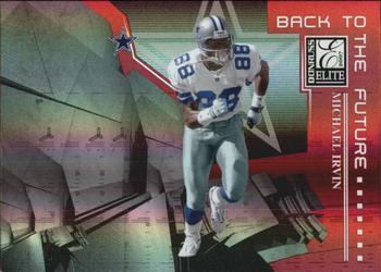 2007 Donruss Elite - Back to the Future Red #BTF-18 Michael Irvin / Terrell Owens Front