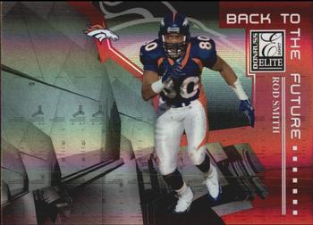 2007 Donruss Elite - Back to the Future Red #BTF-22 Rod Smith / Brandon Marshall Front