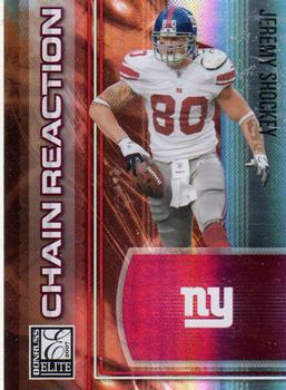 2007 Donruss Elite - Chain Reaction Red #CR-8 Jeremy Shockey Front