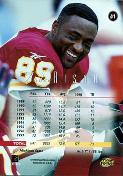 1998 Playoff Prestige SSD Hobby #41 Andre Rison Back