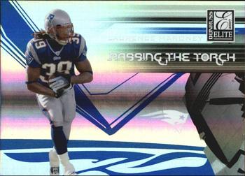 2007 Donruss Elite - Passing the Torch Blue #PT-12 Laurence Maroney Front