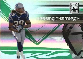 2007 Donruss Elite - Passing the Torch Green #PT-12 Laurence Maroney Front