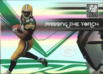2007 Donruss Elite - Passing the Torch Green #PT-19 Sterling Sharpe Front