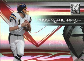 2007 Donruss Elite - Passing the Torch Red #PT-5 Dan Fouts Front