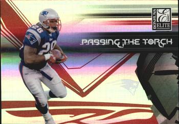 2007 Donruss Elite - Passing the Torch Red #PT-26 Corey Dillon / Laurence Maroney Front