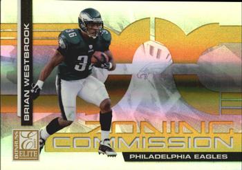 2007 Donruss Elite - Zoning Commission Gold #ZC-33 Brian Westbrook Front