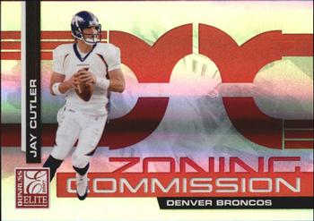 2007 Donruss Elite - Zoning Commission Red #ZC-5 Jay Cutler Front