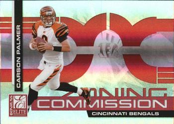 2007 Donruss Elite - Zoning Commission Red #ZC-6 Carson Palmer Front