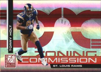 2007 Donruss Elite - Zoning Commission Red #ZC-22 Torry Holt Front