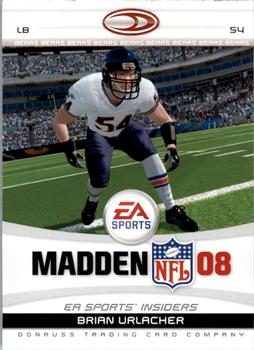2007 Donruss Gridiron Gear - EA Sports Madden #20 Brian Urlacher Front
