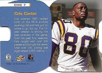 1998 Pro Line DC III - Choice Cuts #CHC7 Cris Carter Back