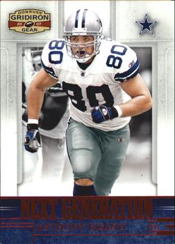 2007 Donruss Gridiron Gear - Next Generation Red #NG-3 Anthony Fasano Front