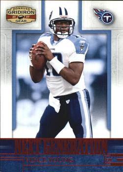 2007 Donruss Gridiron Gear - Next Generation Red #NG-29 Vince Young Front