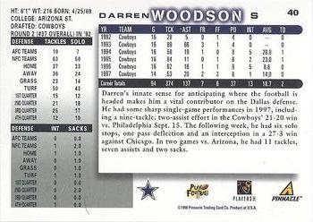 1998 Score #40 Darren Woodson Back