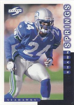 1998 Score #62 Shawn Springs Front