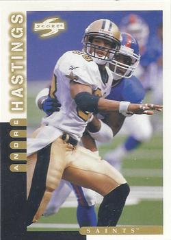 1998 Score #127 Andre Hastings Front