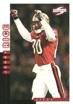 1998 Score #193 Jerry Rice Front