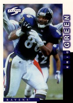 1998 Score #196 Eric Green Front